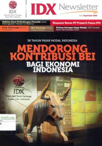 Image of IDX Newsletter: September 2015