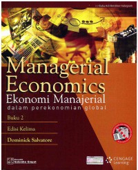 Image of Managerial Economics Buku 2 Edisi 5
