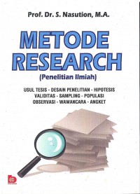 Image of Metode Research: Penelitian Ilmiah