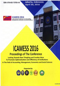 Image of ICAMESS 2016: Proceedings of the Conference, Looking Towards new Thinking and Creative Ideas To Promote Optimalization and Efficiency of Institutions in the Field of Accounting, management, Economics and Social Sciences
