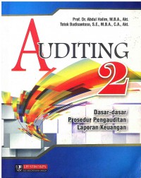 Image of Auditing 2: Dasar-Dasar Prosedur Pengauditan Laporan Keuangan