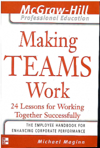 Image of Making Teams Work: 24 Lessons for Working Together Successfully (The McGraw-Hill Professional Education Series)