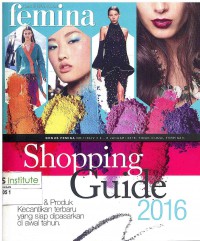 Image of Femina Shopping Guide: No. 1 /XLIV | 2 - 8 Januari 2016