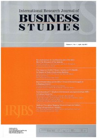 Image of International Research Journal of Business Studies: Vol. 8 No. 1 | April - July 2015