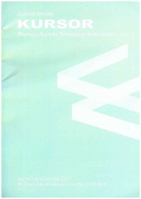 Image of Jurnal Ilmiah KURSOR: Menuju Solusi Teknologi Informasi Vol. 7 No. 4 | Desember 2014