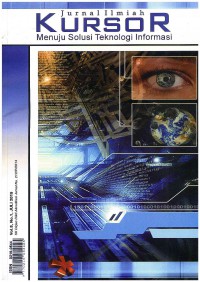 Image of Jurnal Ilmiah KURSOR: Menuju Solusi Teknologi Informasi Vol. 8 No. 1 | Juli 2015
