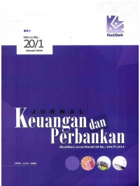 Image of Jurnal Keuangan dan Perbankan Vol. 119 No.6 November/Desember 2016