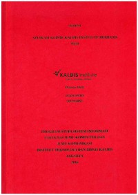 Image of Aplikasi Promosi Cerdas dengan Teknlogi Augmented Reality Berbasis Andriod pada Katalog Kalbis Institute