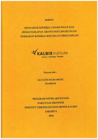 Image of Analisis Implementasi Pengukuran Kinerja Berbasis Balanced Scorecard pada Instansi Pemerintah (Studi Kantor Pelayanan Pajak Pratama Jakarta Pasar Rebo)