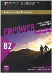 Image of Cambridge English Empower Upper Intermediate Student's Book w/OL Assessment & OL WB