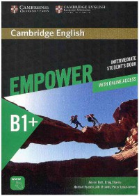 Image of Cambridge English Empower Intermediate Student's Book w/OL Assessment & OL WB