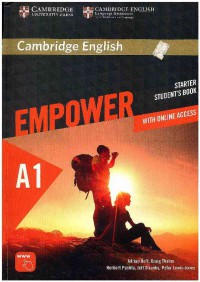 Image of Cambridge English Empower Starter Student's Book w/OL Assessment & OL WB