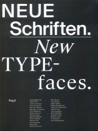 Image of Neue Schriften. New Typefaces: Positions and Perspectives