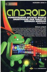 Image of Android: Pemrograman Aplikasi Mobile Smartphone dan Tablet PC Berbasis Android