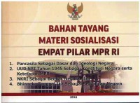 Image of Materi Sosialisasi Empat Pilar MPR RI