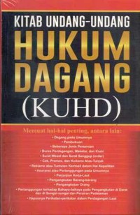 Image of Kitab Undang-Undang Dagang (KUHD)