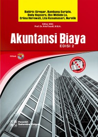 Image of Akuntansi Biaya : Edisi 2