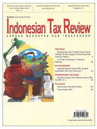 Image of Indonesian Tax Review: Vol. IX/Edisi 09 | 2016