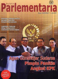 Image of Buletin Parlementaria No. 963/II/VI/2017 | Juni 2017