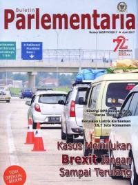 Image of Buletin Parlementaria No. No. 965/IV/VI/2017| Juni 2017
