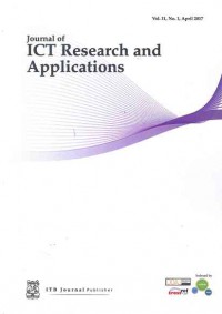 Image of Journal of ICT Research and Applications : Vol. 11 No. 1 I April 2017