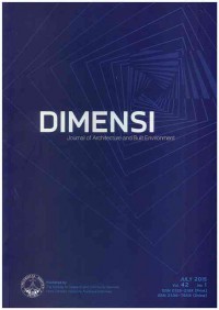 Image of DIMENSI-Journal of Architecture and Built Environment I Vol. 42 No. 1, July 2015