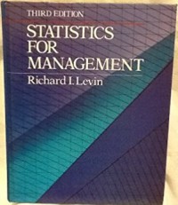 Image of Statistics for Management
