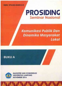 Image of Prosiding Seminar Nasional: Komunikasi Publik dan Dinamika Masyarakat Lokal