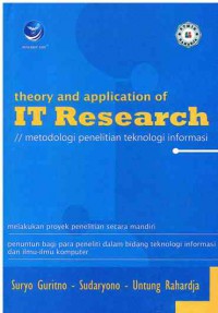 Image of Theory and Application of IT Research : Metode penelitian Teknomogi Informasi