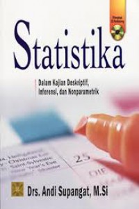 Image of Statistika : Dalam kajian Deskriptif, inferensi, dan Nonparametik