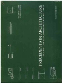 Image of Precedents in Architecture: Analytic Diagrams, Formative Ideas, and Partis 4th Edition