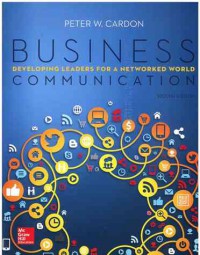Image of Business Communication: Developing Leaders for a Networked World (2e; International)