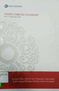 Image of Kajian Stabilitas Keuangan: No. 27, September 2016
