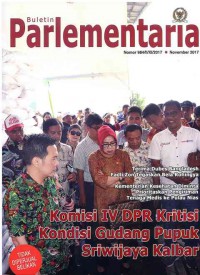Image of Buletin Parlementaria: No. 984/II/XI/2017 | November 2017