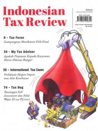 Image of Indonesian Tax Review : Volume X/Edisi 04/2018