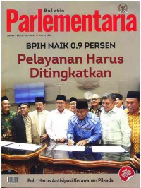 Image of Buletin Parlementaria: No. 999/III/III/2018 | Maret  2018