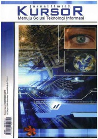 Image of Jurnal Ilmiah KURSOR : Menuju Solusi Teknologi Informasi Vol. 8 No. 4 | Desember 2016