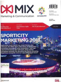 Image of MIX : No. 07/XV | Juli - Agustus 2018