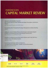 Image of Indonesian Capital Market Review Vol. 7 Issue 2 | Juli 2015