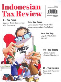 Image of Indonesian Tax Review : Volume X/Edisi 08/2018