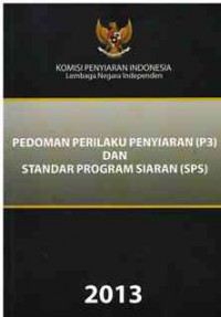 Image of Pedoman Perilaku Penyiaran (P3) dan Standar Program Siaran (SPS)
