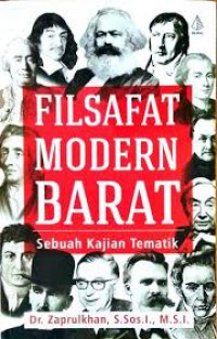 Image of Filsafat Modern barat : Sebuah kajian Tematik