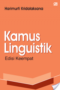 Image of Kamus Linguistik 4 ed