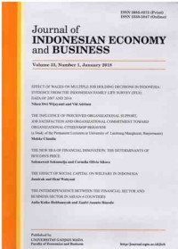 Image of Journal of Indonesian Economy and Business : Volume 33 Number 1 I January 2018