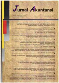 Image of Jurnal Akuntansi: Th. XIX/02/Maret/2015