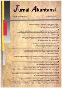 Image of Jurnal Akuntansi: Th. XX/02/Mei/2016