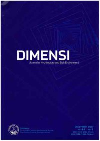 Image of DIMENSI-Journal of Architecture and Built Environment I Vol. 44 No. 2, December 2017
