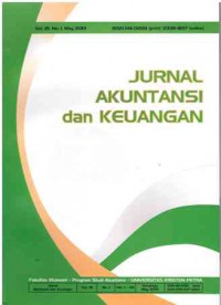 Image of Jurnal Akuntansi dan Keuangan PETRA : Vol. 21 No. 1 | Mei 2019