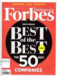 Image of Forbes Indonesia: Vol. 10 Issue 8| August 2019
