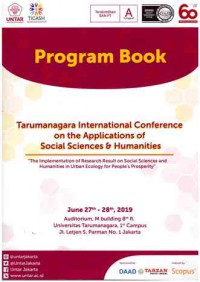 Image of Program Book Tarumanegara International Conference on the Applications of Social Sciences & Humanities